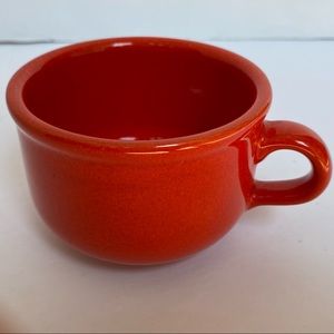 Waechtersbach Mug Germany Bright Red Coffee Tea Cup Ceramic Pottery Glazed EUC